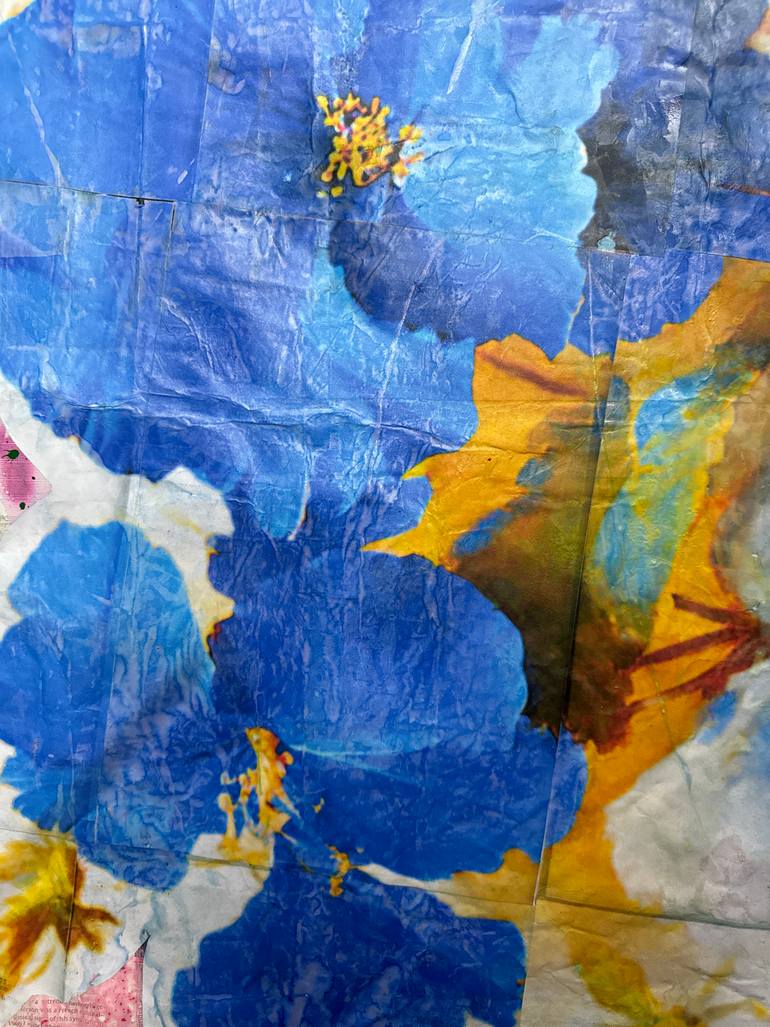 Original Dada Floral Collage by Cicero Spin