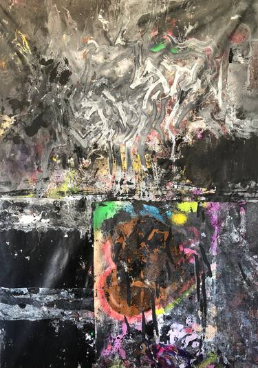 Original Abstract Expressionism Abstract Paintings by Cicero Spin