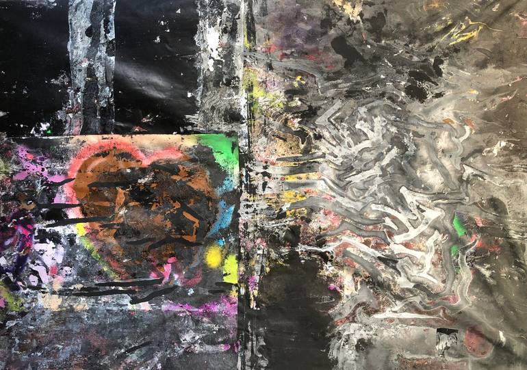 Original Abstract Expressionism Abstract Paintings by Cicero Spin