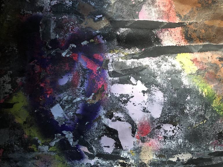 Original Abstract Expressionism Abstract Painting by Cicero Spin