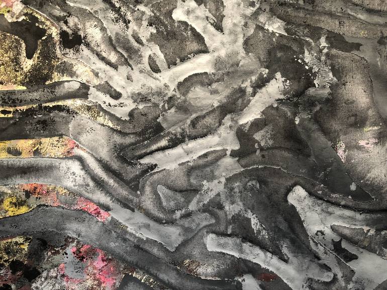 Original Abstract Expressionism Abstract Painting by Cicero Spin