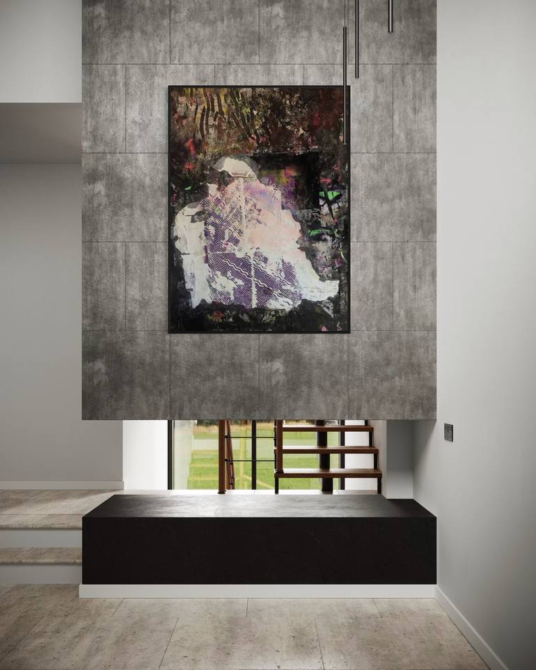 Original Abstract Expressionism Abstract Painting by Cicero Spin