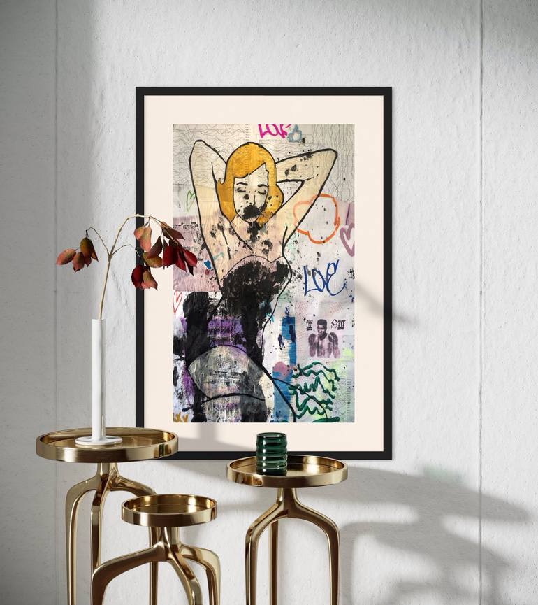 Original Street Art Comics Painting by Cicero Spin