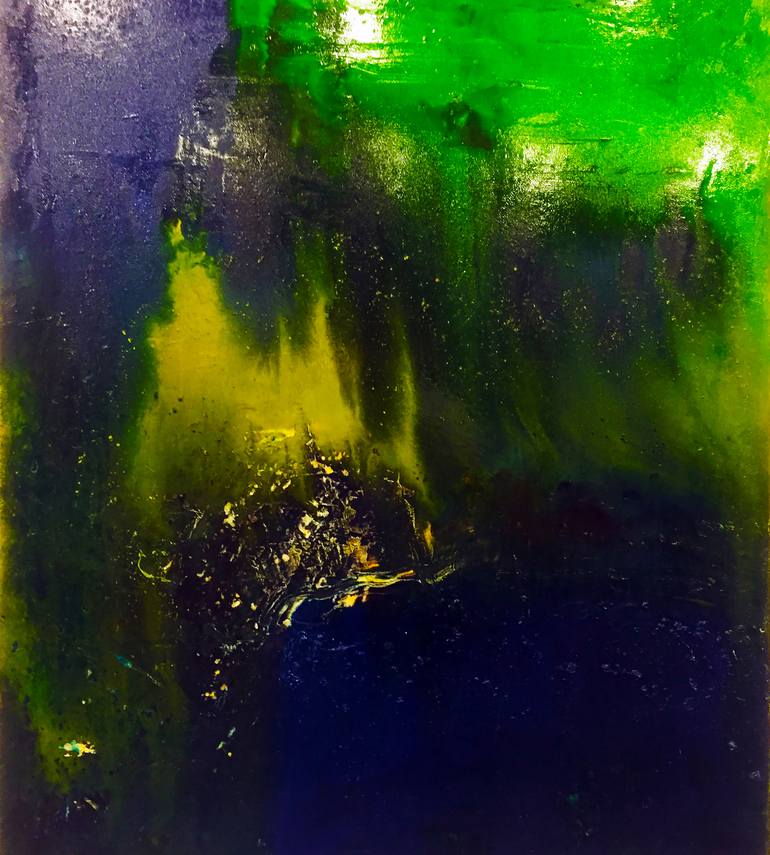 Fluent Varnish # 05 - Verneigung vor Gerhard Richter Painting by Werner ...