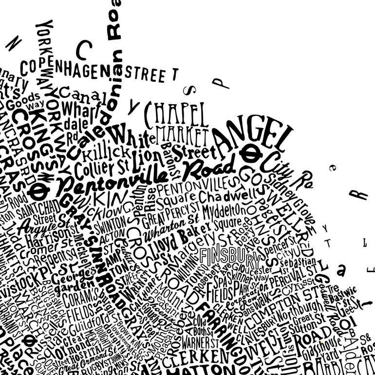 Original Conceptual Cities Mixed Media by Dex X