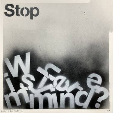 Where Is My Mind? (Stencil) - Limited Edition of 10 thumb