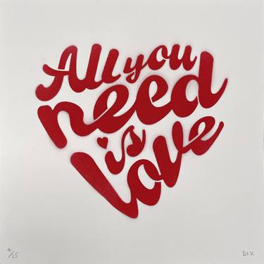 All You Need Is Love - Limited Edition of 25 thumb