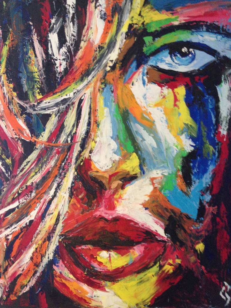 glance Painting by sergey zarichnyuk | Saatchi Art