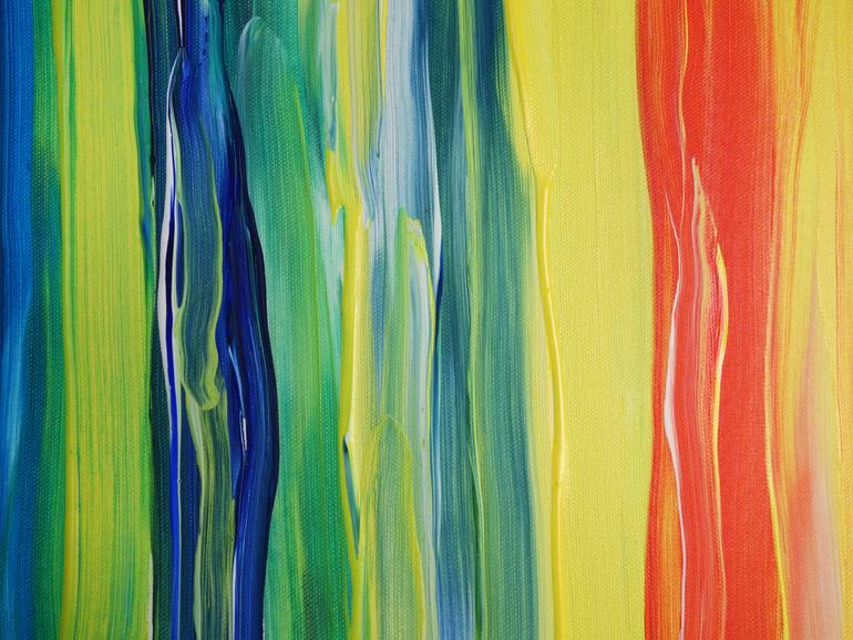 Original Abstract Expressionism Abstract Painting by Svitlana Ziuhanova