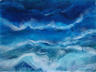 Ocean Waves - Resin Art thumb