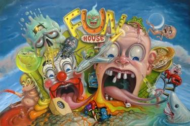 Print of Popular culture Paintings by Stephen Gibb