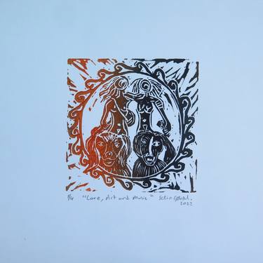 Print of Women Printmaking by Selin Göksel