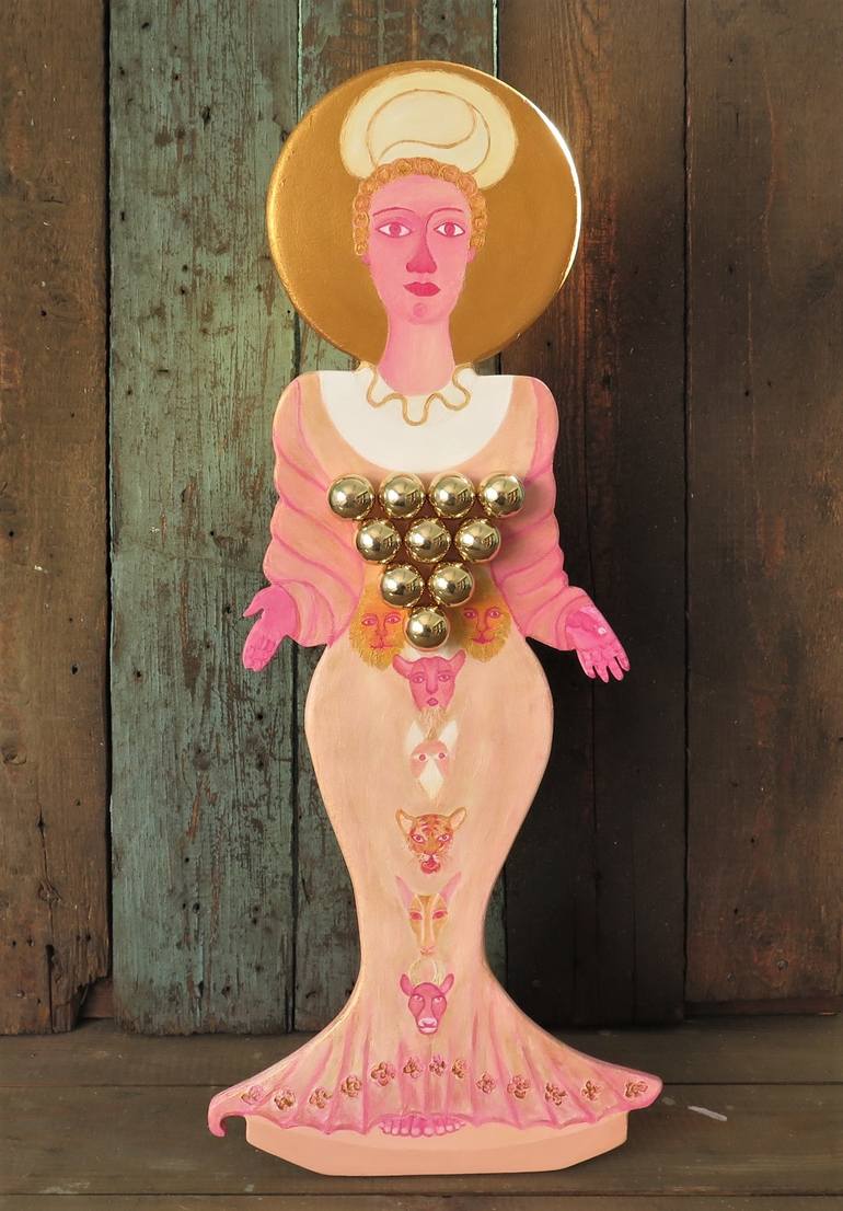 Original Figurative Women Sculpture by Selin Göksel