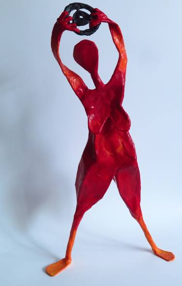 Original Figurative Women Sculpture by Selin Göksel