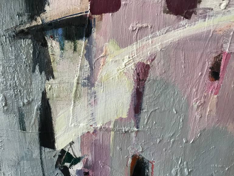 Original Abstract Expressionism Architecture Painting by Ihor Yuryev