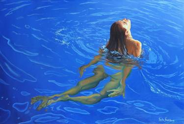 Original Figurative Water Paintings by Sasha Sokolova