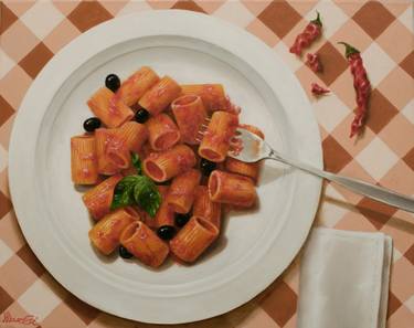 Original Fine Art Food Paintings by Angelo Marcello Corigliano