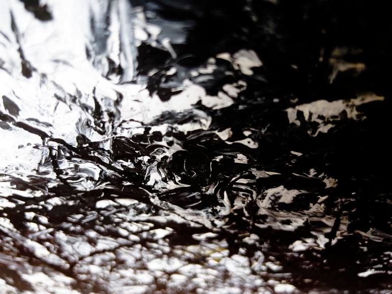 Original Abstract Expressionism Abstract Painting by Diaa Bekheet