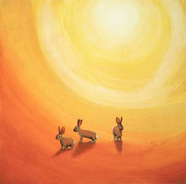 Original Contemporary Animal Painting by Jaime Coffey