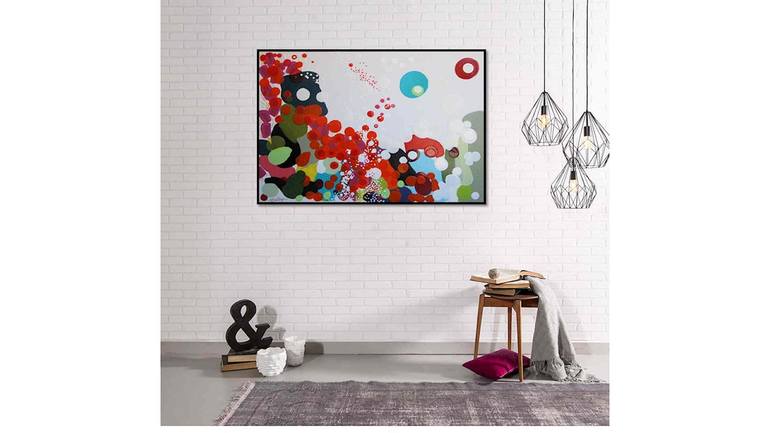 Original Abstract Expressionism Abstract Painting by Julie Dailey