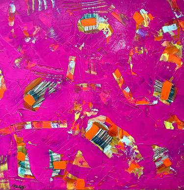 Original Abstract Expressionism Abstract Paintings by Julie DAILEY