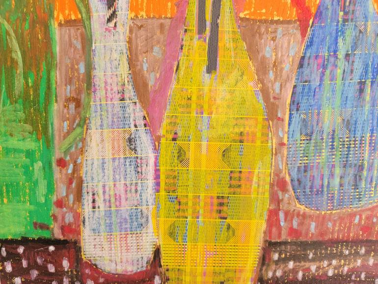 Original Abstract Expressionism Abstract Mixed Media by Kyungsoo Lee