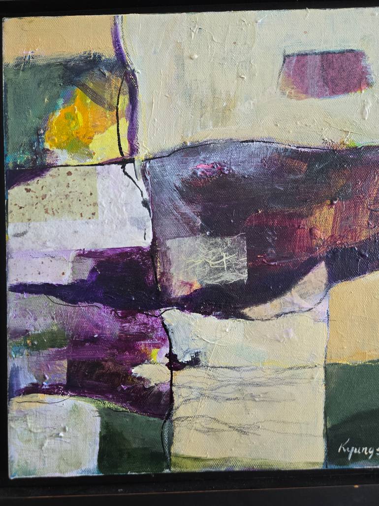 Original Modernism Abstract Painting by Kyungsoo Lee