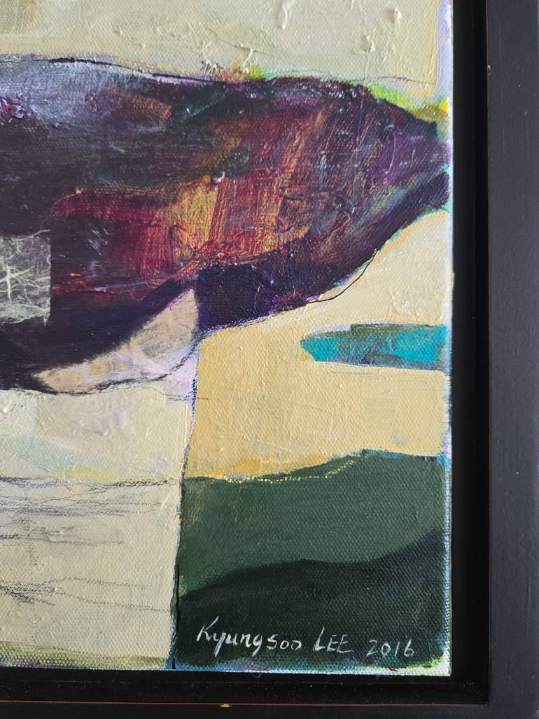 Original Modernism Abstract Painting by Kyungsoo Lee