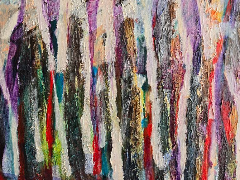 Original Abstract Expressionism Nature Painting by Kyungsoo Lee