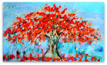 Original Fine Art Tree Paintings by Kyungsoo Lee