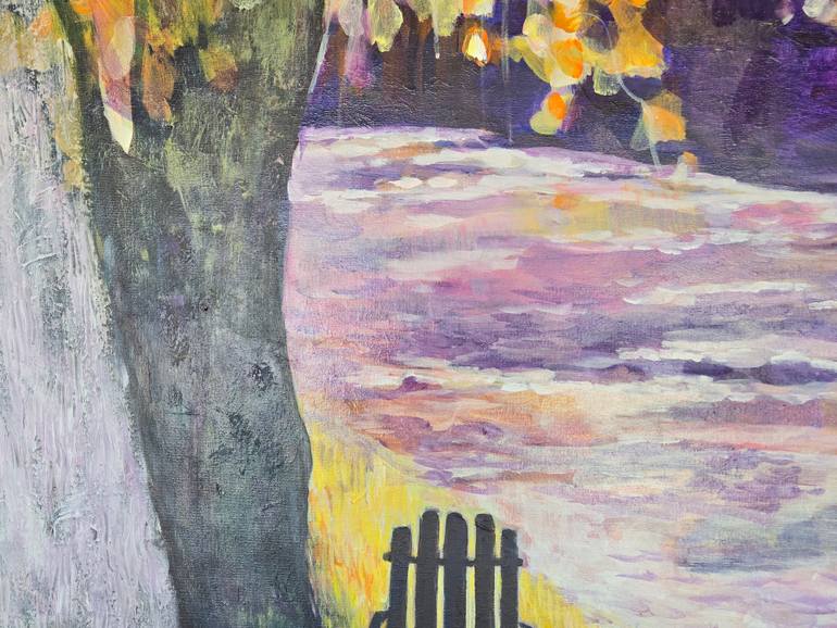 Original Abstract Travel Painting by Kyungsoo Lee