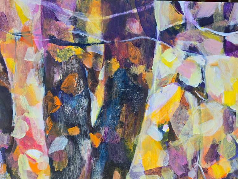 Original Abstract Travel Painting by Kyungsoo Lee