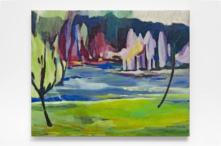 Print of Fine Art Landscape Paintings by Kyungsoo Lee