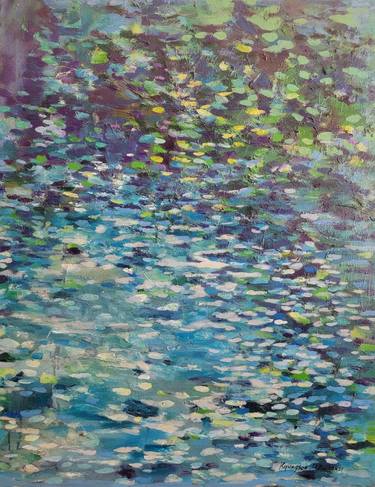 Print of Water Paintings by Kyungsoo Lee