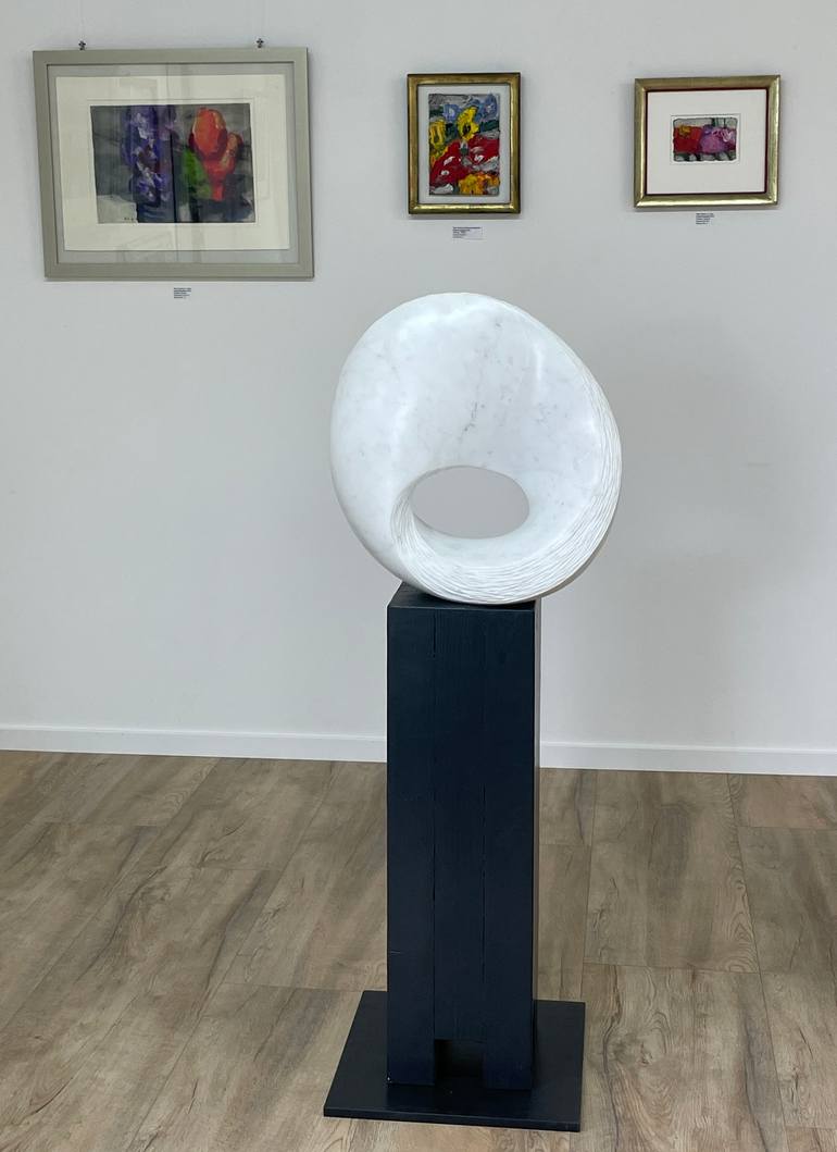 Original Conceptual Geometric Sculpture by Klaus W Rieck