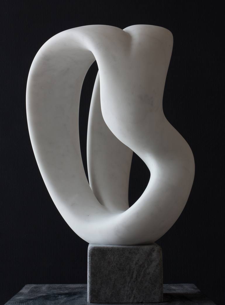 Original Abstract Erotic Sculpture by Klaus W Rieck