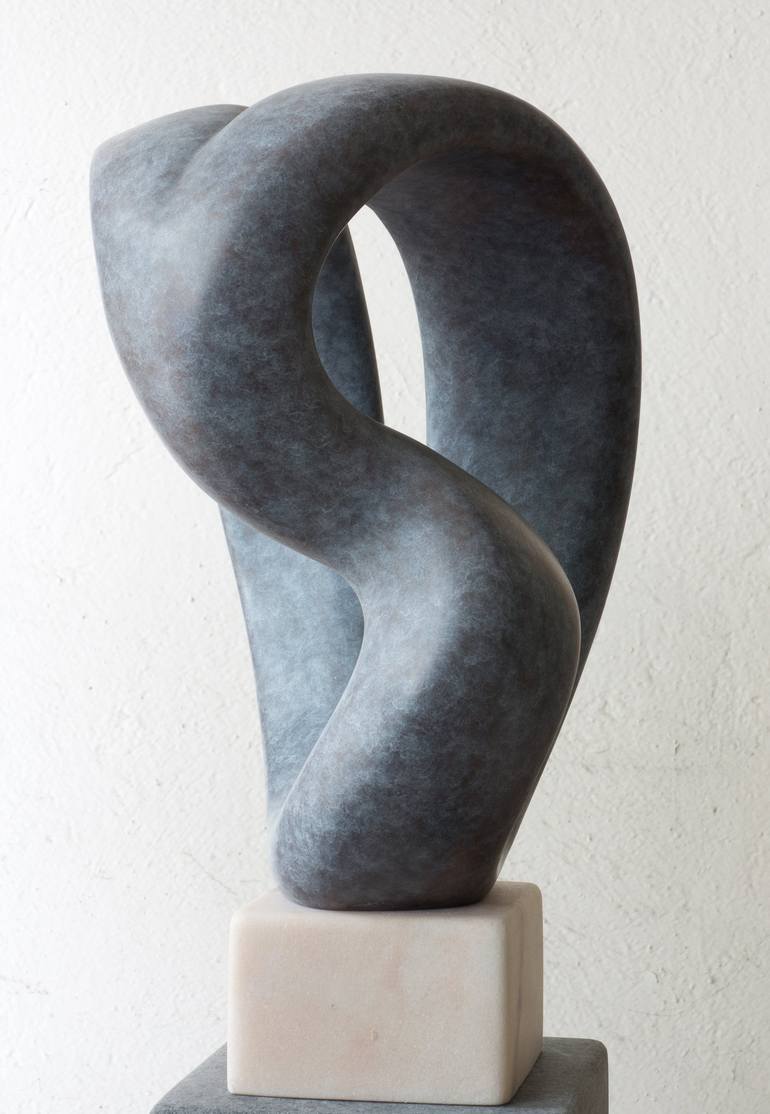 Original Conceptual Geometric Sculpture by Klaus W Rieck