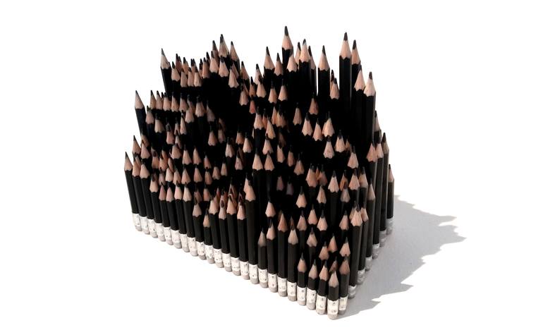 Original Modernism Abstract Sculpture by Daniel Henrich