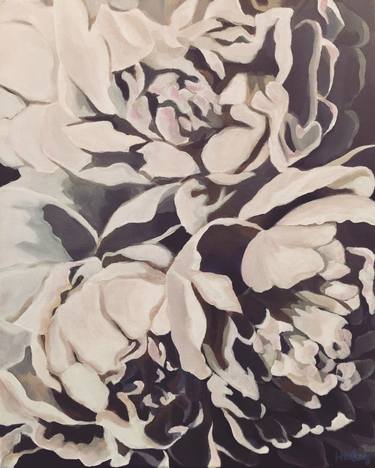 Original Floral Painting by Haley Russell