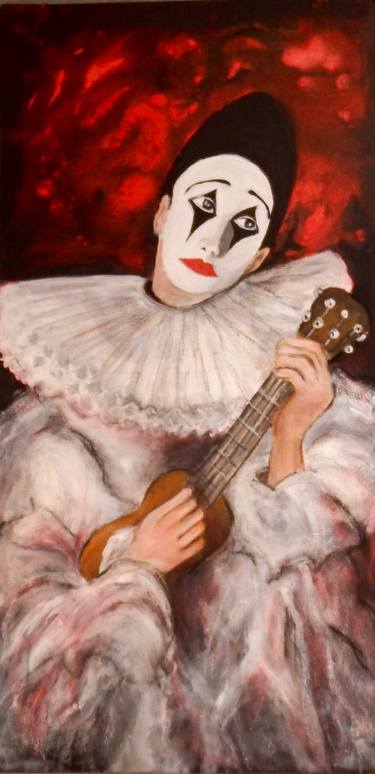 Pierrot With Guitar thumb