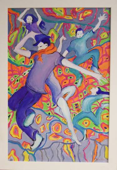 Print of Figurative Performing Arts Paintings by Myra Evans