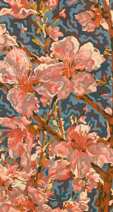 Original Floral Paintings by Dennis Short
