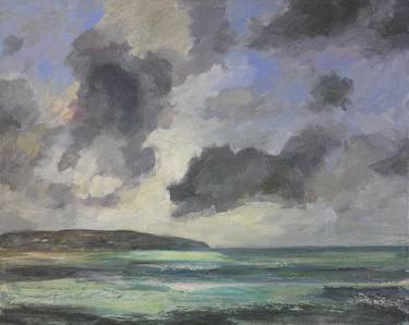Original Impressionism Seascape Paintings by Michael Bishop