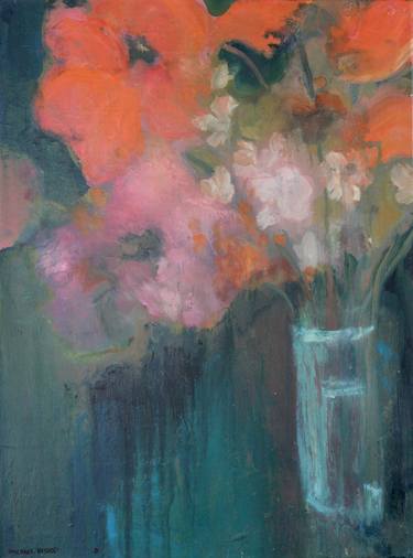 Original Impressionism Floral Paintings by Michael Bishop