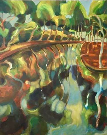 Saatchi Art Artist Michael Bishop; Paintings, “River Reflections” #art