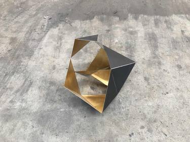 Print of Abstract Geometric Sculpture by Alessio Ceruti