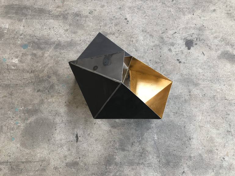 Original Abstract Geometric Sculpture by Alessio Ceruti