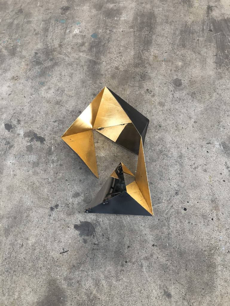 Original Abstract Geometric Sculpture by Alessio Ceruti