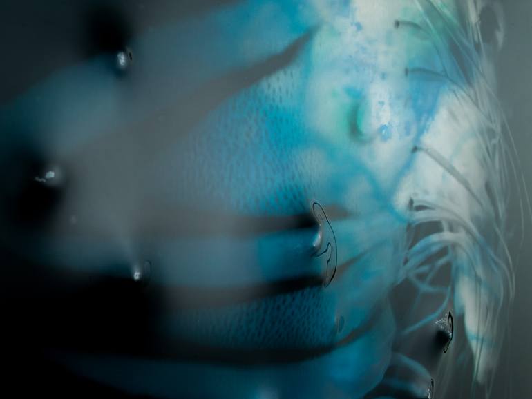 Original Abstract Expressionism Animal Painting by Alessio Ceruti