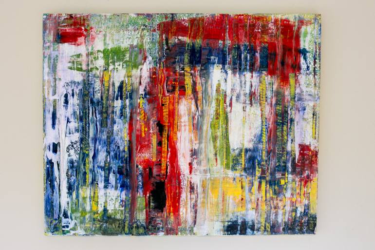 Original Abstract Expressionism Abstract Painting by Dee Dee Oliver